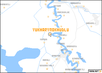 map of Yukhary Nokhudlu