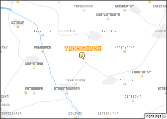 map of Yukhimovka