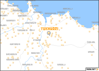 map of Yukhwa-ri