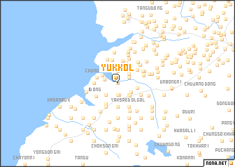 map of Yuk-kol