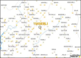 map of Yukwebli