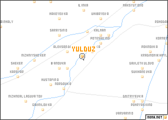 map of Yulduz