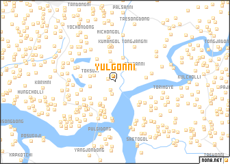 map of Yulgon-ni