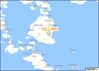 map of Yullim-ni