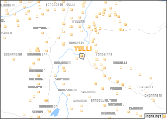 map of Yul-li
