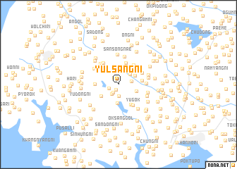 map of Yulsang-ni