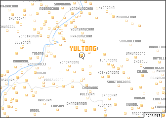 map of Yul-tong