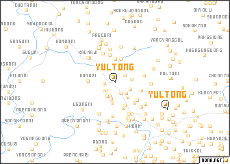 map of Yul-tong