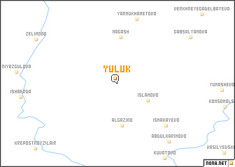 map of Yuluk