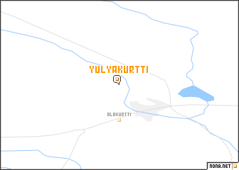 map of Yulyakurtti