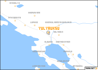 map of Yulyauksu