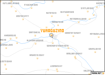 map of Yumaguzino