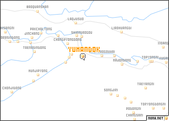 map of Yumandŏk