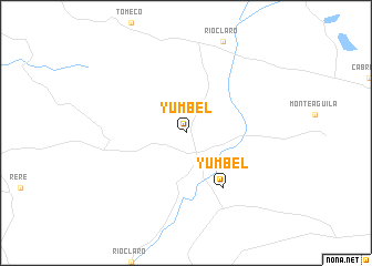 map of Yumbel