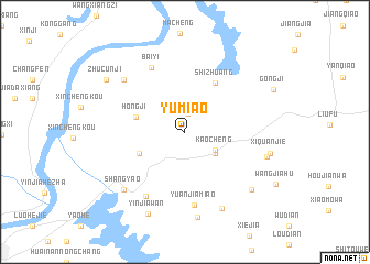map of Yumiao