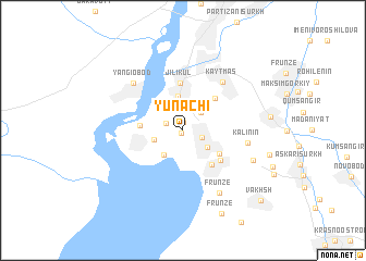 map of (( Yunachi ))