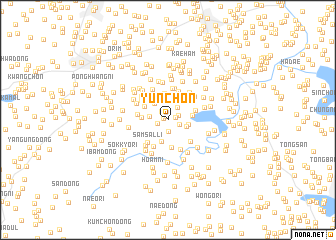 map of Yunch\
