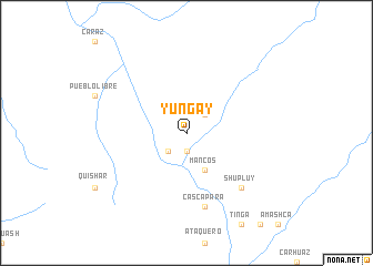 map of Yungay