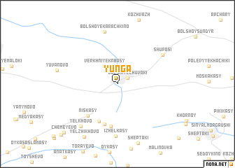 map of Yunga