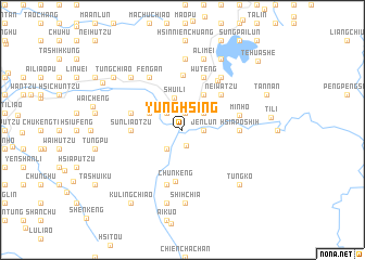 map of Yung-hsing