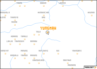 map of Yungmaw