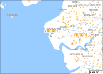 map of Yung-ni