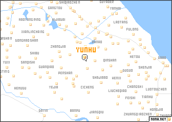 map of Yunhu