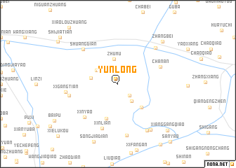 map of Yunlong
