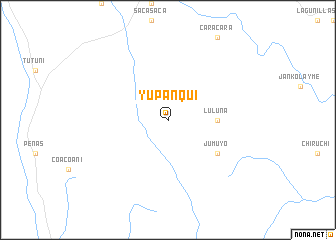 map of Yupanqui