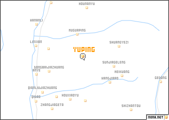 map of Yuping