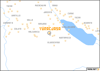 map of Yuracjasa