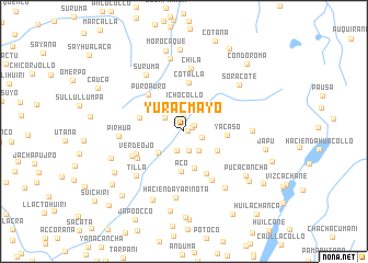 map of Yuracmayo