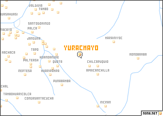 map of Yuracmayo