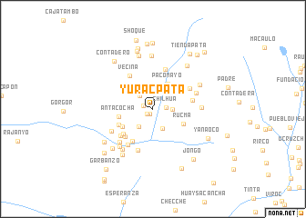 map of Yuracpata