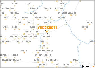 map of Yurakwati