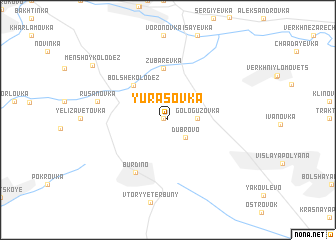 map of Yurasovka