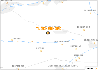 map of Yurchenkovo