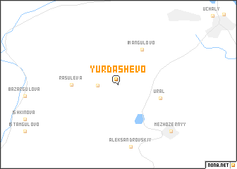 map of Yurdashevo