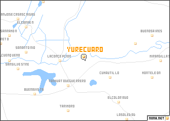 map of Yurécuaro