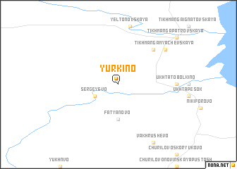 map of Yurkino