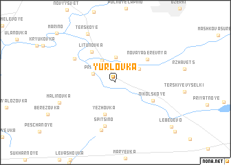 map of Yurlovka