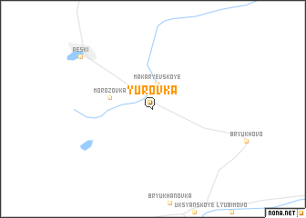 map of Yurovka