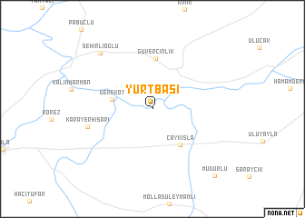 map of Yurtbaşı