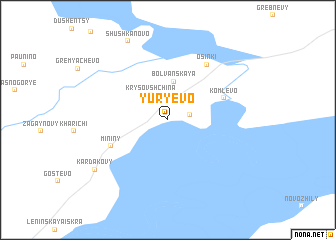 map of Yur\