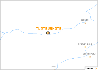map of (( Yur\