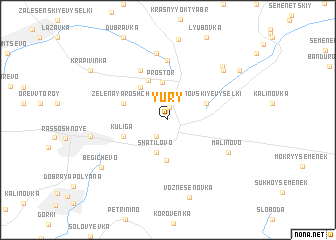 map of Yury