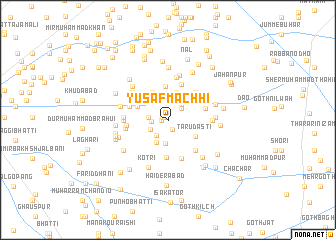 map of Yusaf Māchhi