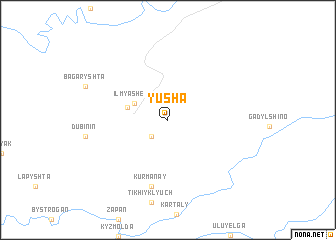 map of Yusha