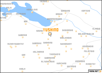 map of Yushino