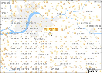 map of Yusin-ni
